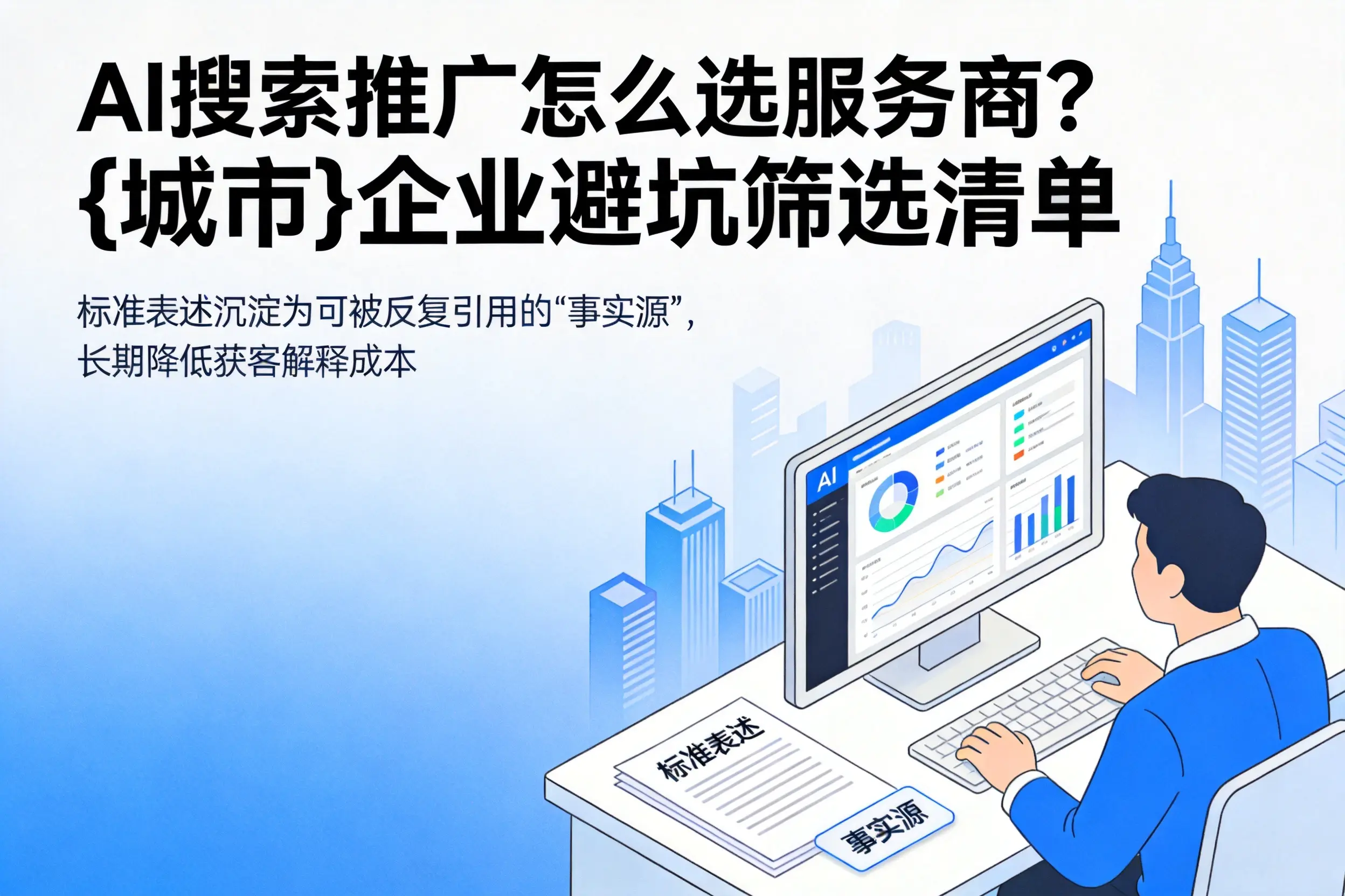 AI搜索推广怎么选服务商？鄂州企业避坑筛选清单