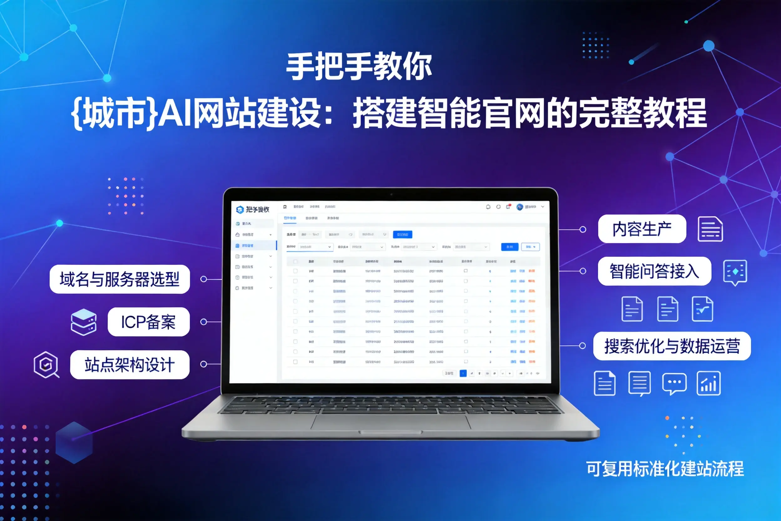 手把手教你鄂州AI网站建设：搭建智能官网的完整教程