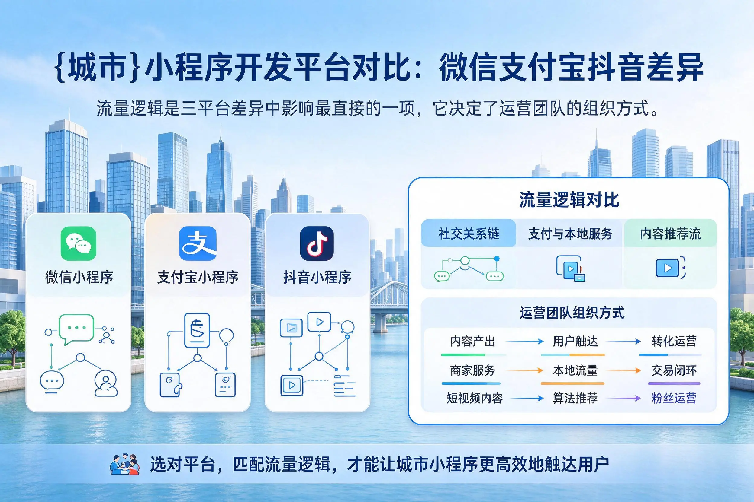 鄂州小程序开发平台对比：微信支付宝抖音差异