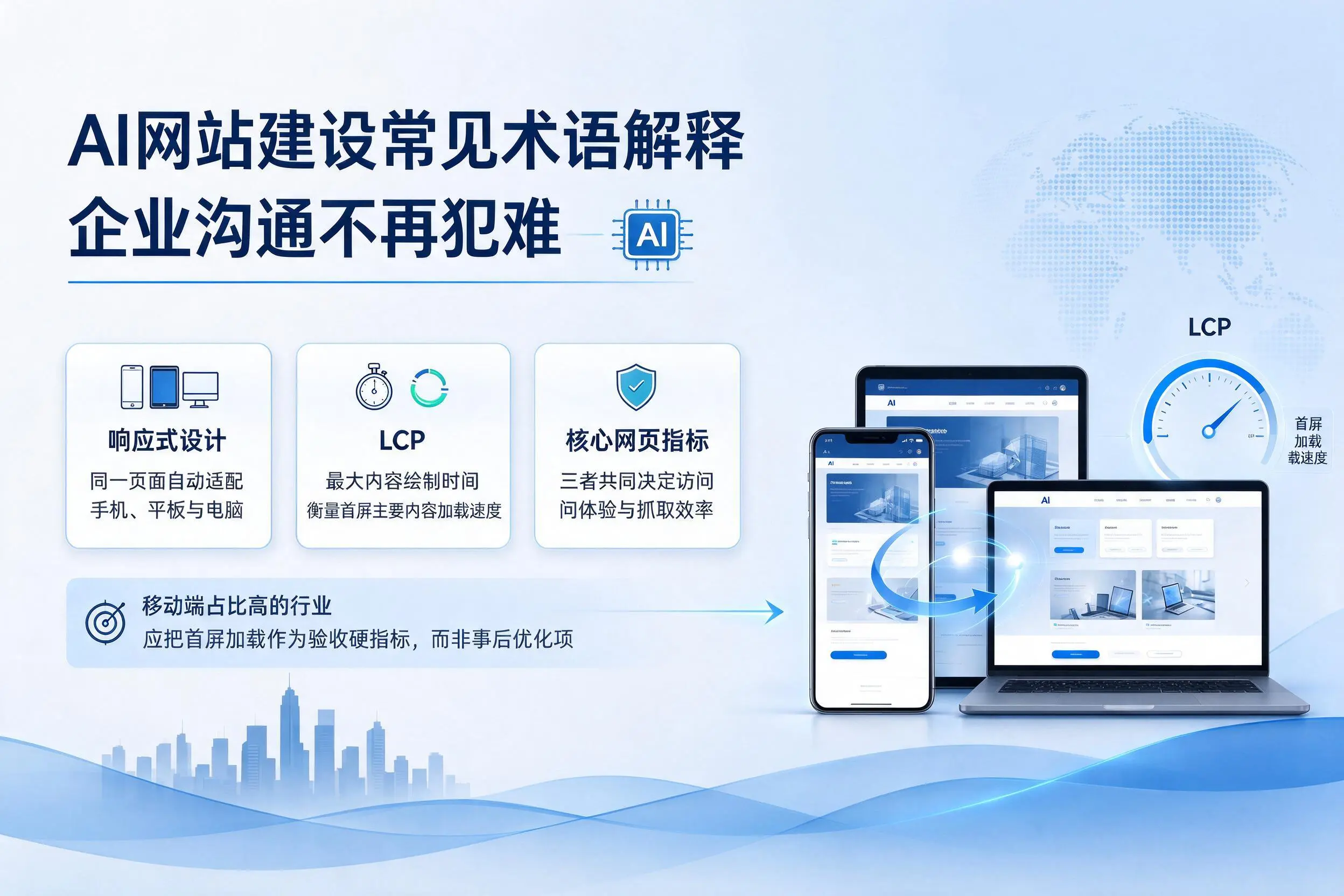 AI网站建设常见术语解释，鄂州企业沟通不再犯难